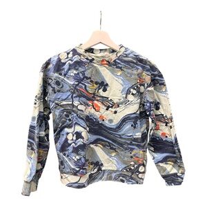 Abstract Patterned Men's Sweater